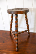 Load image into Gallery viewer, Antique French 3 Leg Bobbin Stool
