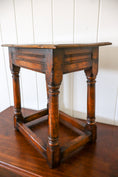 Load image into Gallery viewer, Antique English Joint Stool
