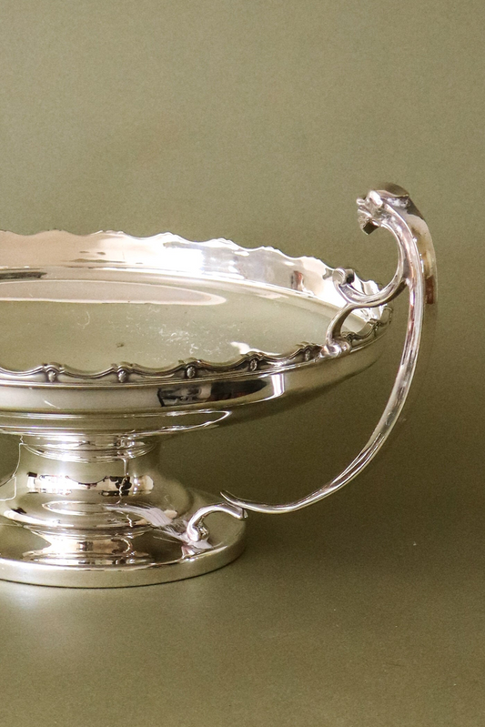 Victorian Sheffield England Silver Plate Brandy Bowl