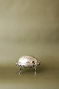 Load image into Gallery viewer, Petite Antique A.J Beardshaw & Co. Silver Plate Roll Back Keeper (c. 1863-1876)
