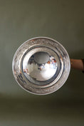 Load image into Gallery viewer, Large Beverage/Ice Bowl with Lion Head Pulls | English Silver Plate on Copper (c. 1930)
