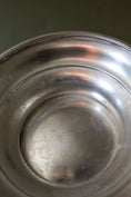 Load image into Gallery viewer, Large Beverage/Ice Bowl with Lion Head Pulls | English Silver Plate on Copper (c. 1930)
