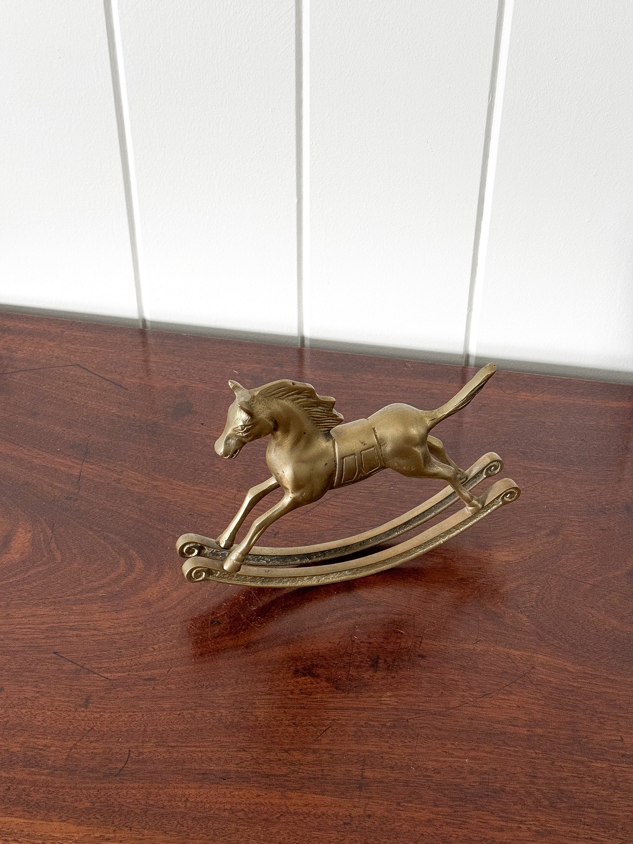 Brass Rocking Horse