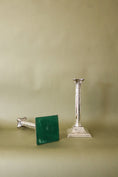 Load image into Gallery viewer, Pair English Silver Plated Candlesticks | Marked JP & Co
