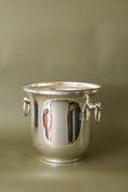 Load image into Gallery viewer, Mappin & Webb Silverplate Champagne Bucket with Ring Handles
