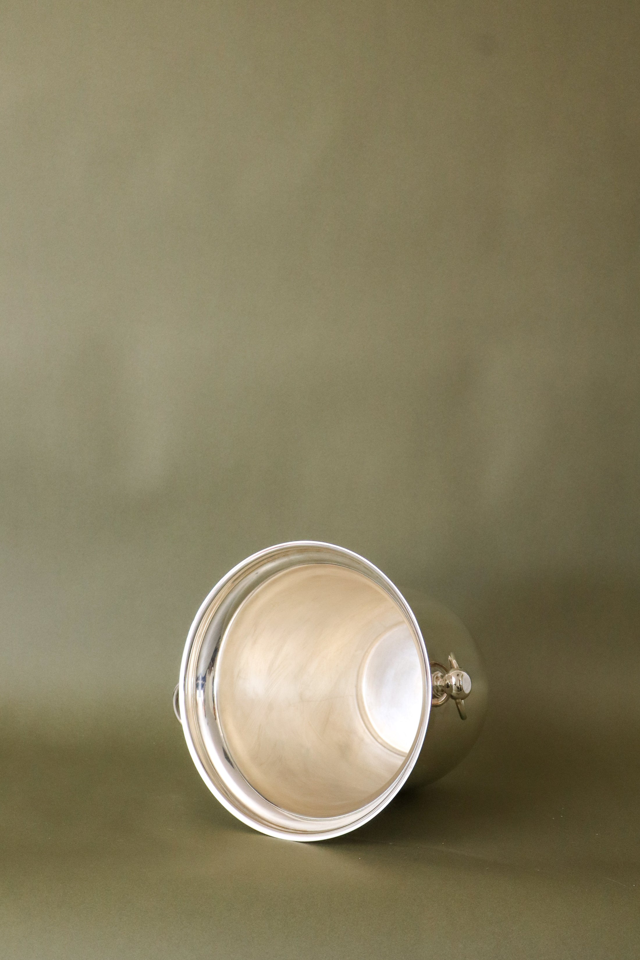 Mappin & Webb Silverplate Champagne Bucket with Ring Handles