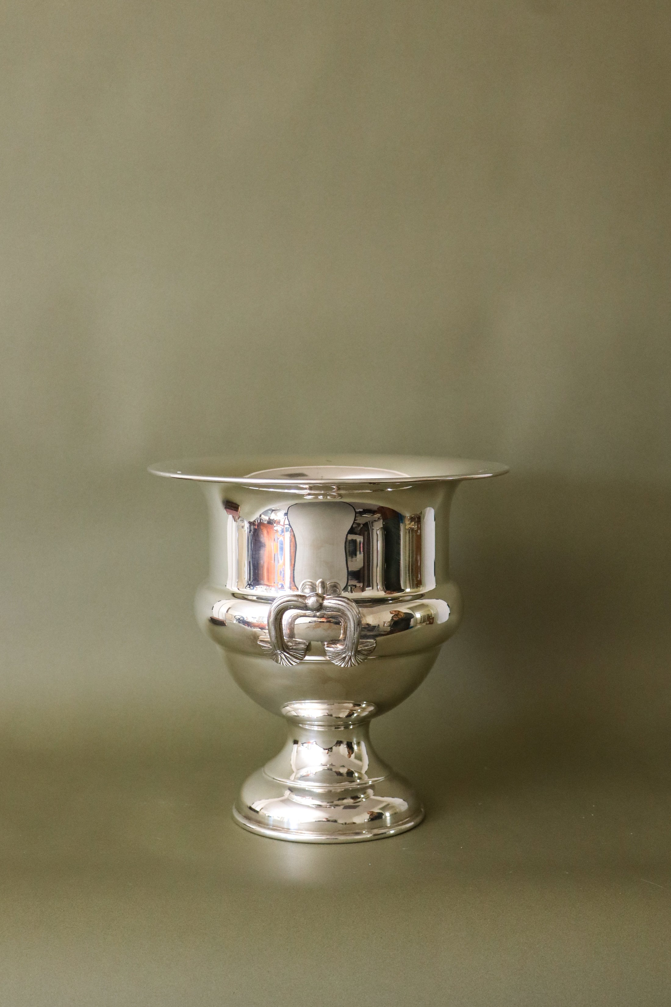 English Silverplate Trophy Champagne Bucket by Roberts & Dore