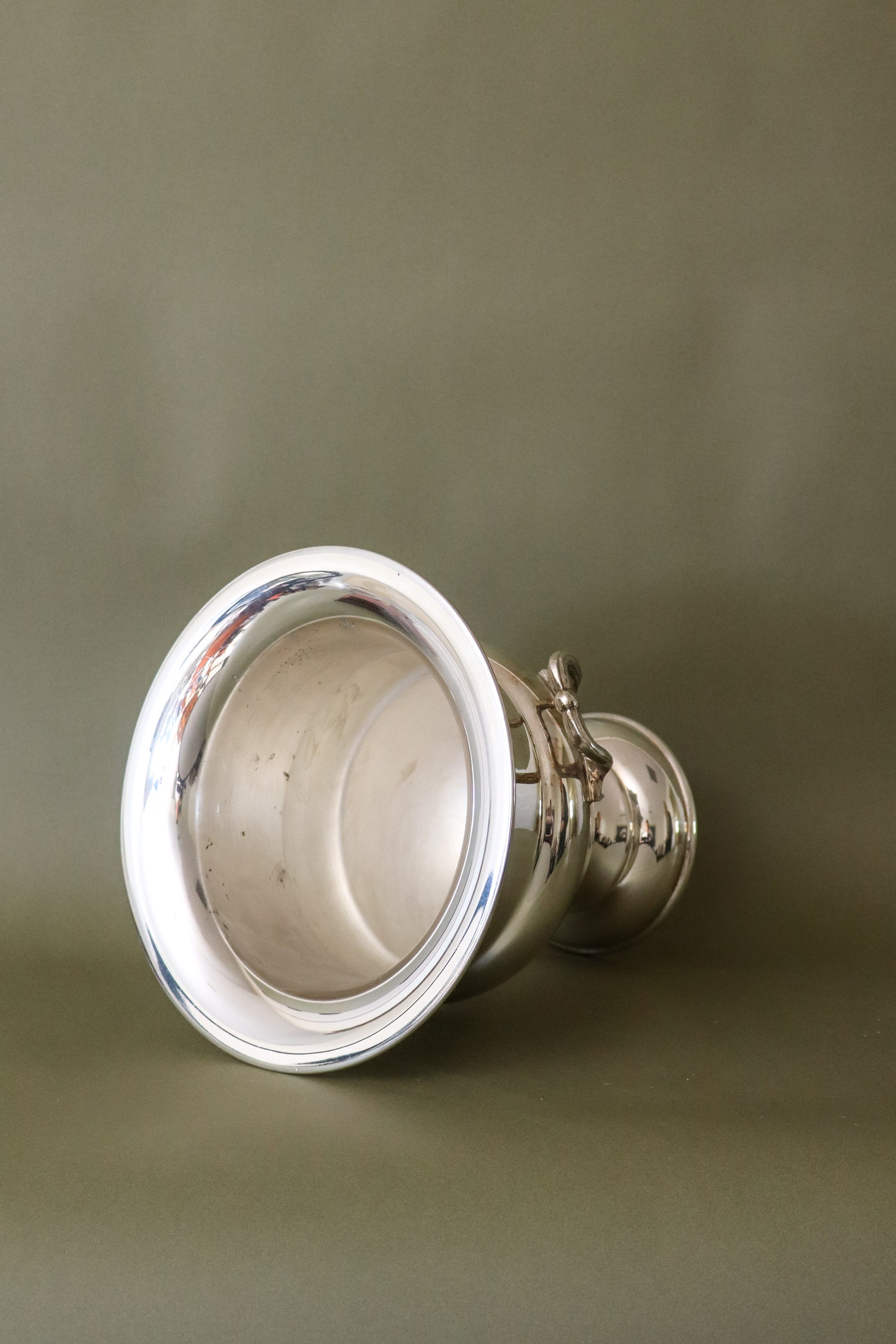 English Silverplate Trophy Champagne Bucket by Roberts & Dore