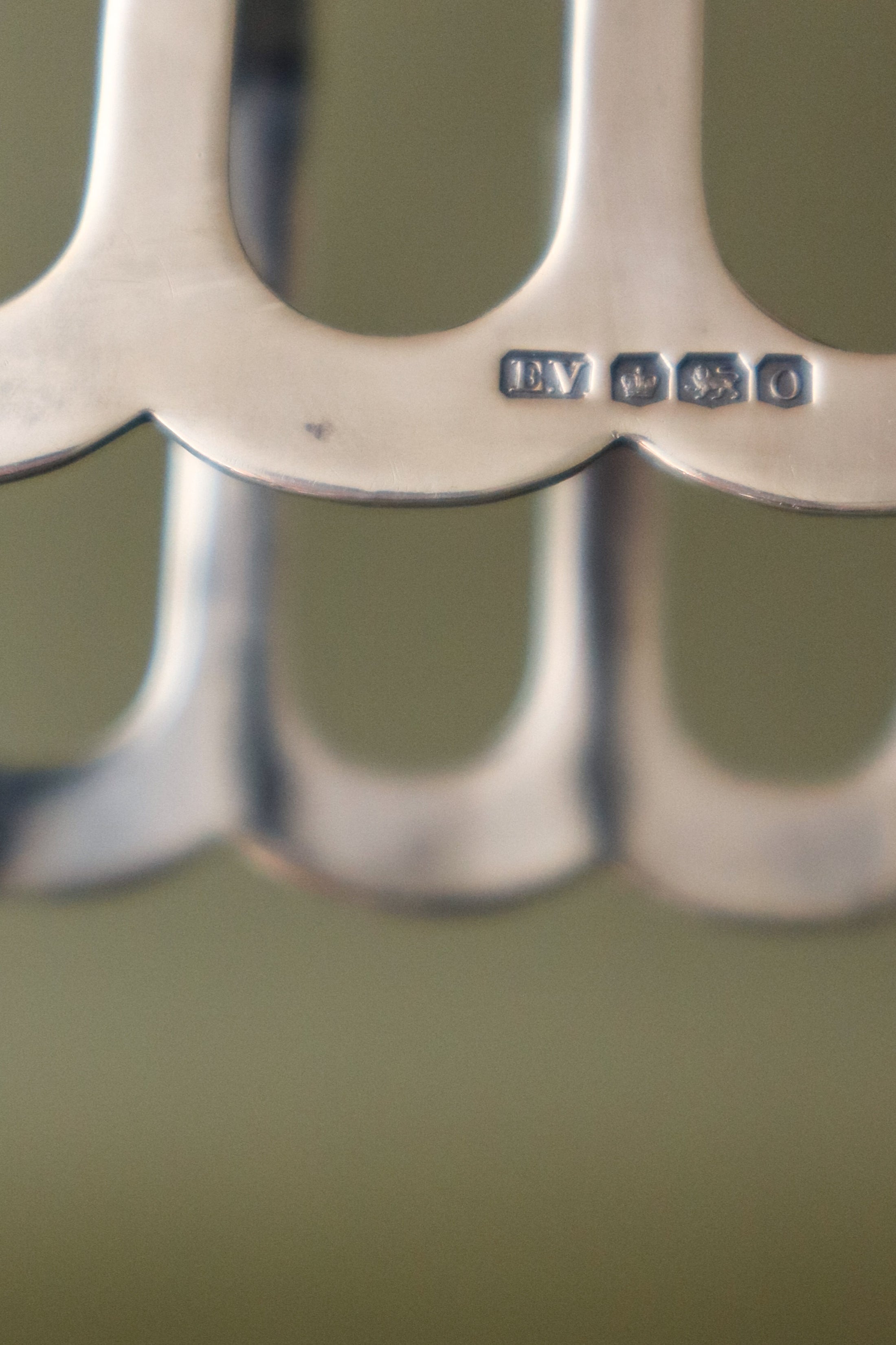 19th Century English Sterling Toast Rack