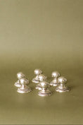 Load image into Gallery viewer, SET of 7 Silver Plate Name Card Holders
