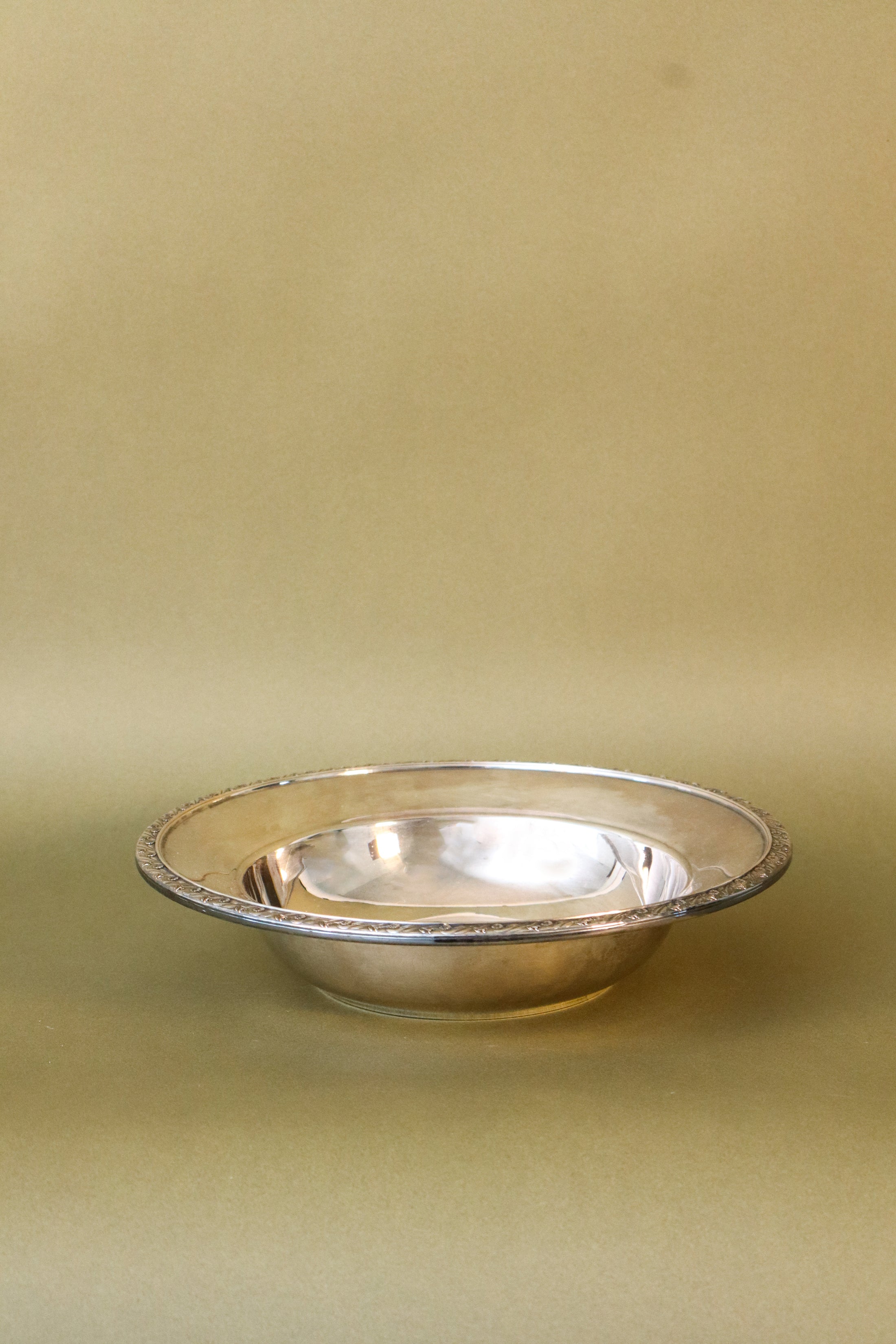 Reed & Barton Silver Bowl with Engraving 1956