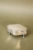 Load image into Gallery viewer, Antique Sterling Silver Footed Box (c. 1860)
