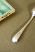 Load image into Gallery viewer, SET of 6 | English Silver Plate Spoons in Original Sage Green Box
