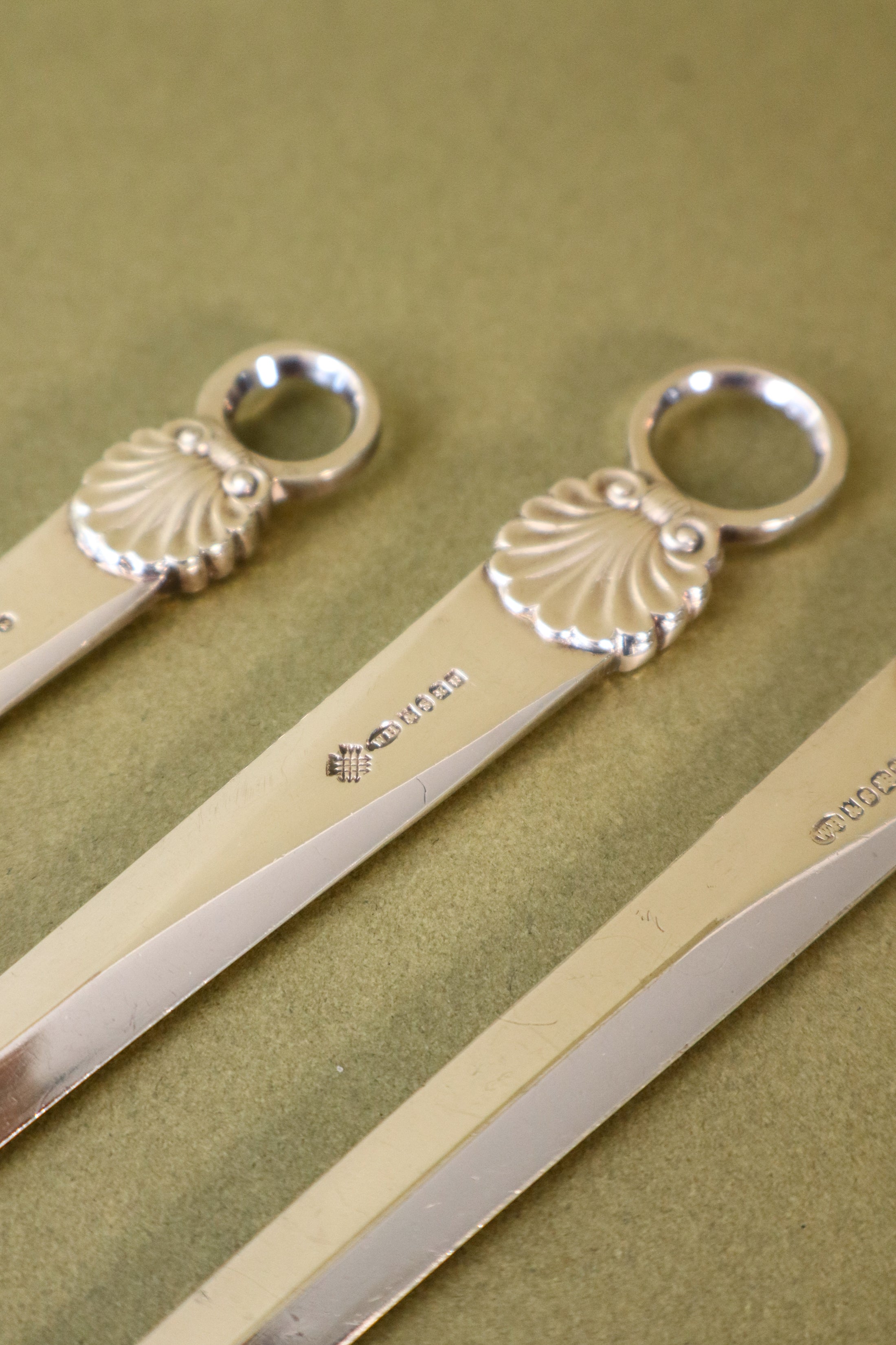 Silver Plate on Brass Letter Opener – William Hutton & Sons, Sheffield, England (c. 1902)