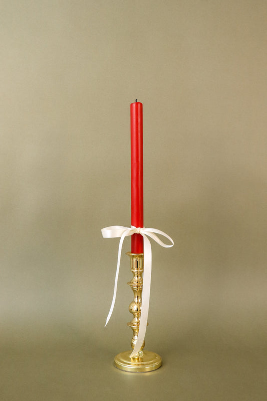 Baldwin Lacquered Brass 7.5” Candlestick