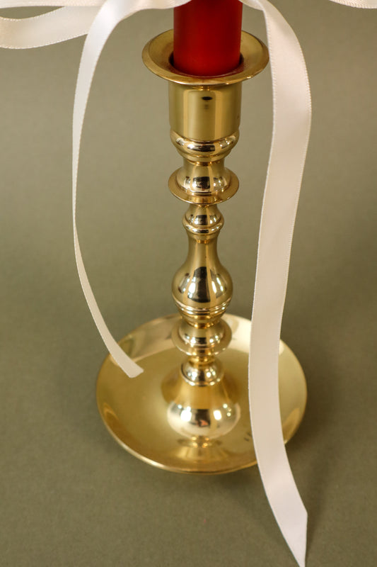 Baldwin Lacquered Brass 6.75” Candlestick