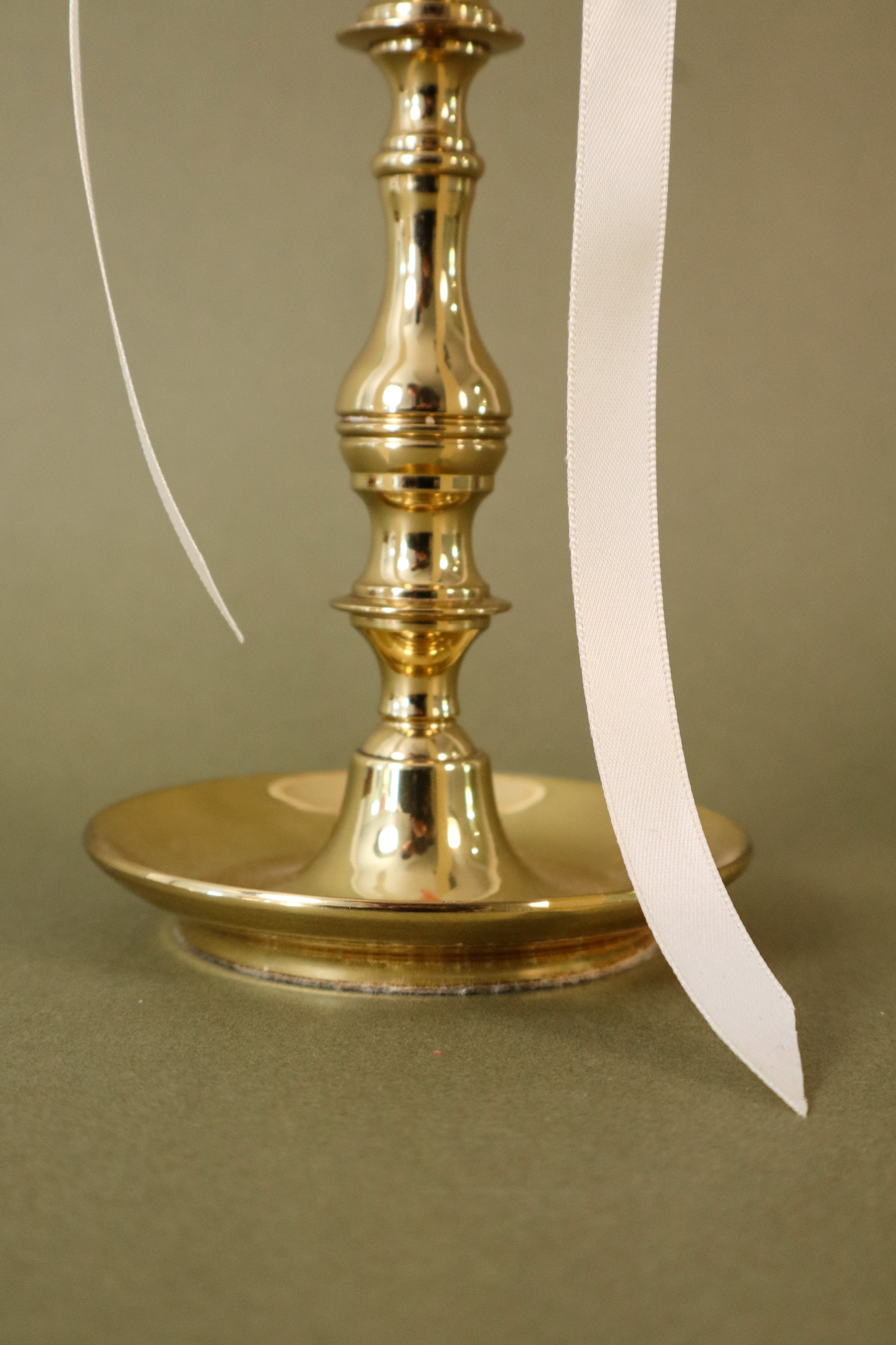 Baldwin Lacquered Brass 6.75” Candlestick