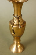Load image into Gallery viewer, Petite Brass Bud Vase with Rope
