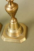 Load image into Gallery viewer, PAIR Vintage 10”H Brass Candlesticks
