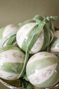 Load image into Gallery viewer, Holiday Bulb | FOUND Exclusive | Bespoke Sage Ribbons
