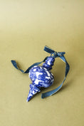 Load image into Gallery viewer, Blue Splatter Ornament | FOUND Exclusive
