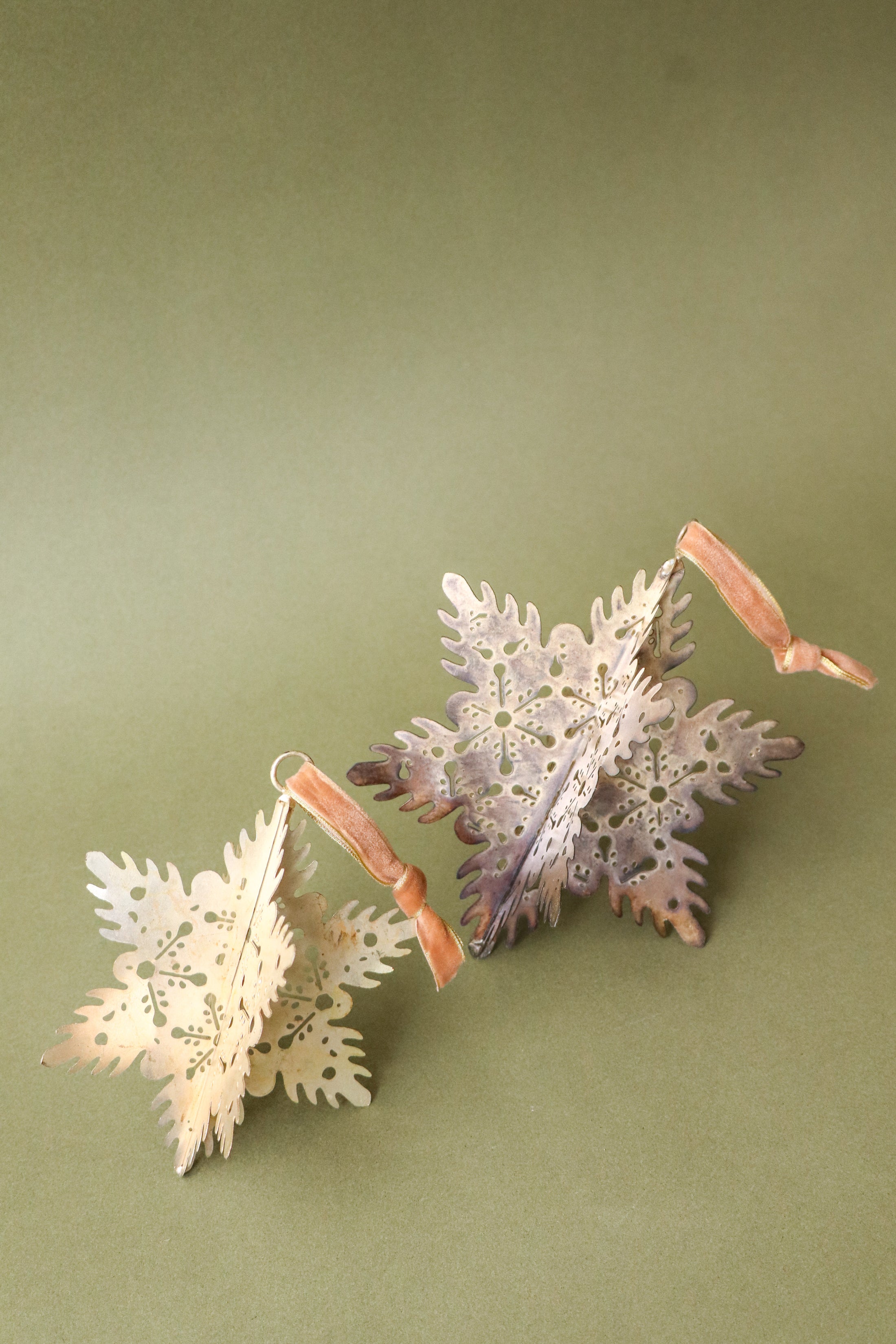 Metallic Snowflake Ornament