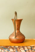 Load image into Gallery viewer, Vintage Handled Copper Pitcher | 7.75”H
