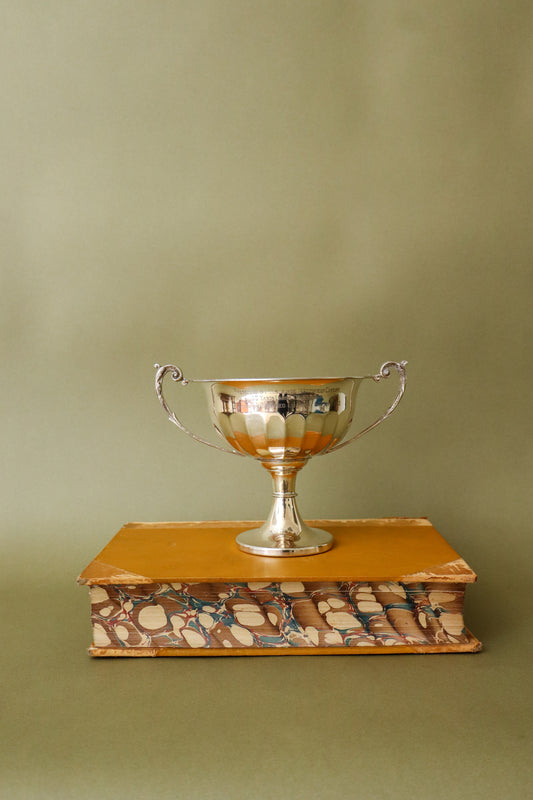English Silver Plate Fluted Trophy No. 1 | 1929