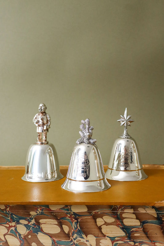 Gorham Silver Plate Christmas Bells | Toy Maker