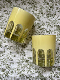 Load image into Gallery viewer, Yellow 'Creme' Lowballs (SET OF 2)
