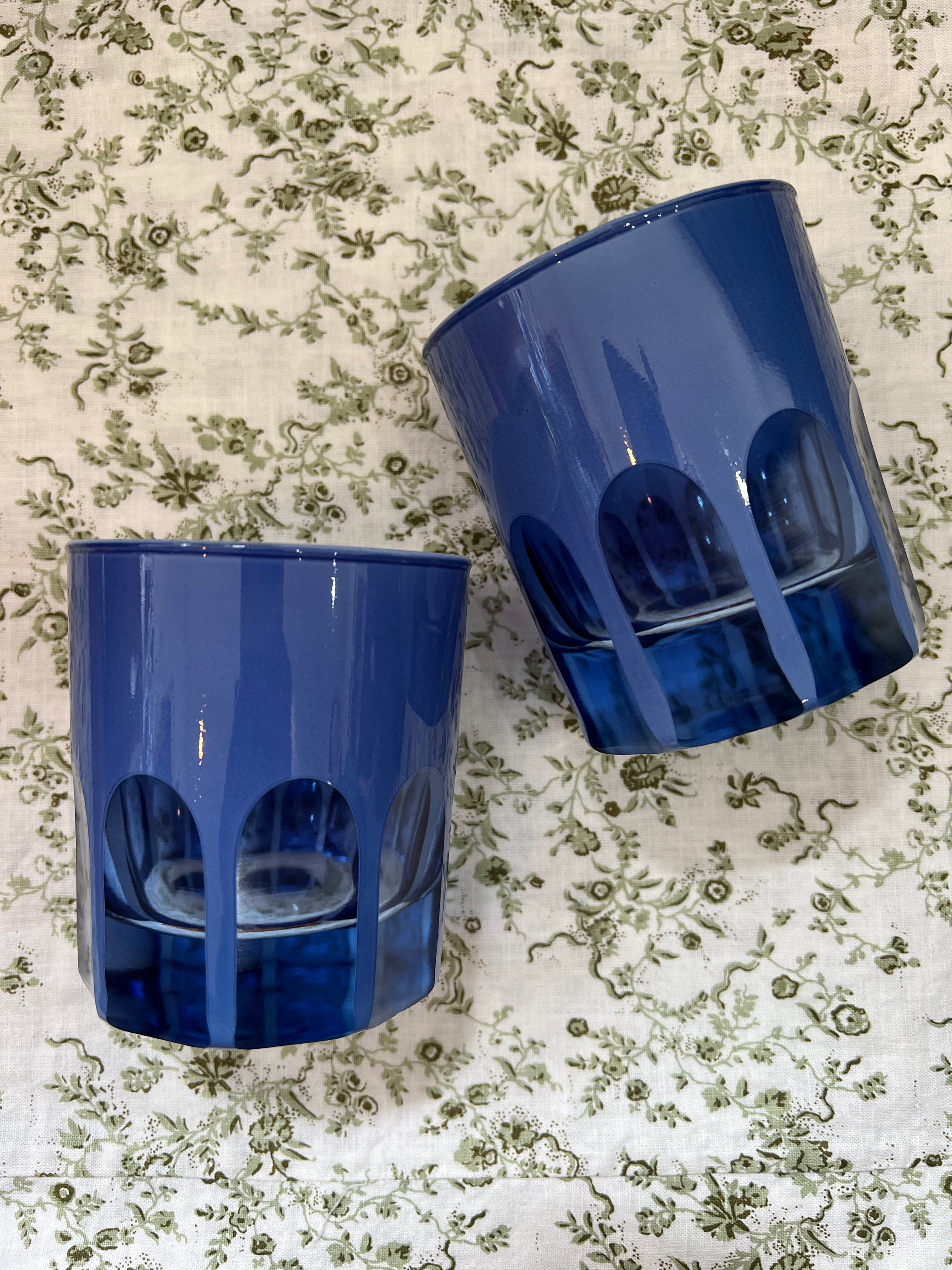Navy Lowballs (SET OF 2)