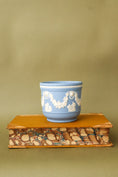 Load image into Gallery viewer, Blue Wedgwood Jasperware Planter
