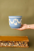 Load image into Gallery viewer, Blue Wedgwood Jasperware Planter
