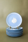 Load image into Gallery viewer, Wedgwood Blue Jasperware Christmas Plate
