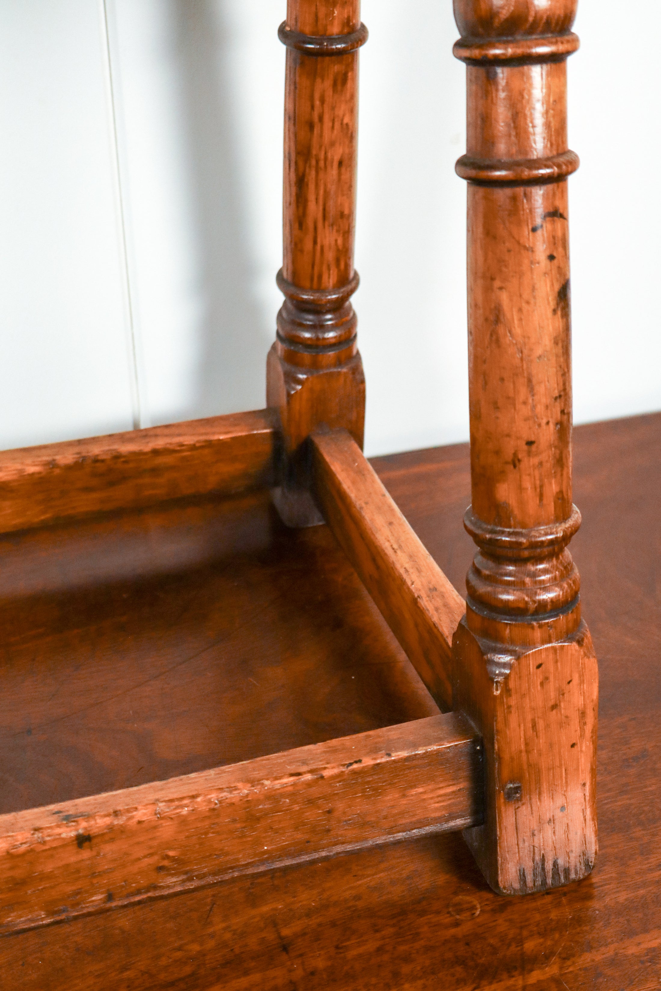 Antique Oak Joint Stool