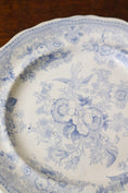 Load image into Gallery viewer, SET of 7 Antique Asiatic Peasant Plates 9.25”
