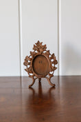 Load image into Gallery viewer, Unique 19th Century Hand Carved Black Forest Frame

