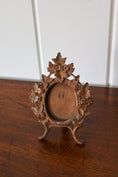 Load image into Gallery viewer, Unique 19th Century Hand Carved Black Forest Frame

