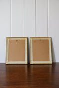 Load image into Gallery viewer, PAIR of Framed Vintage Prints from English Children's Book 'The Wind in the Willows'
