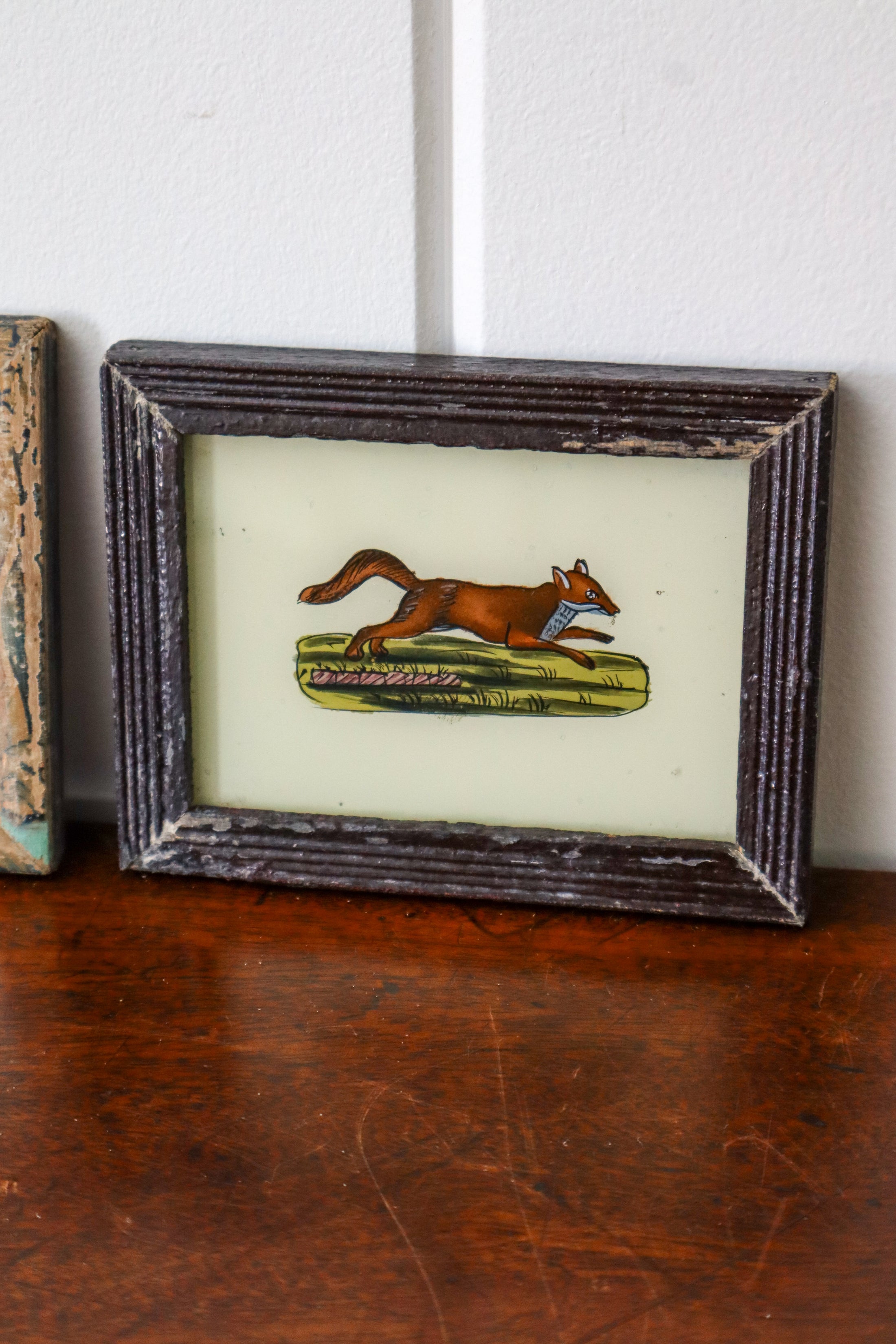 Miniature Reverse Glass Painting