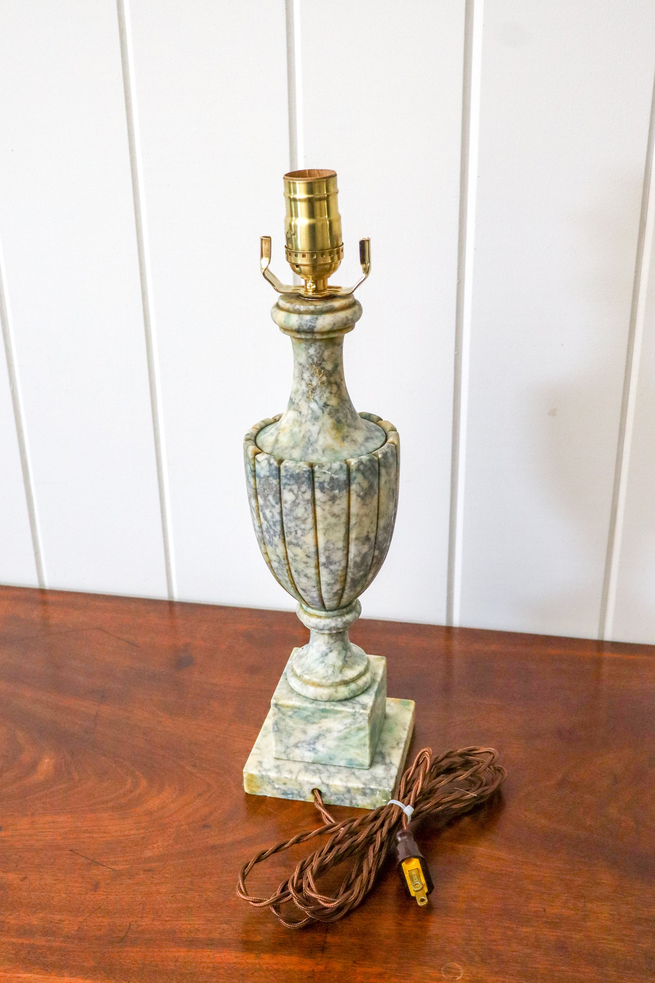 Vintage Green Marble Lamp