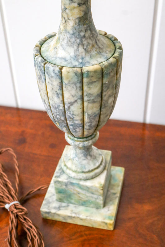 Vintage Green Marble Lamp