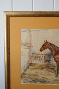 Load image into Gallery viewer, Original Mid-Century English Horse Pastel
