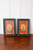 Load image into Gallery viewer, PAIR of Napoleonic Prisoner of War Straw Art (c. 1810)
