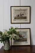 Load image into Gallery viewer, PAIR 18th Century Hand Colored Riding Engravings by Richard Houston (c. 1755)
