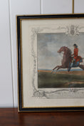 Load image into Gallery viewer, PAIR 18th Century Hand Colored Riding Engravings by Richard Houston (c. 1755)
