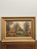 Load image into Gallery viewer, Signed English Oil on Canvas (On the Riverbed)

