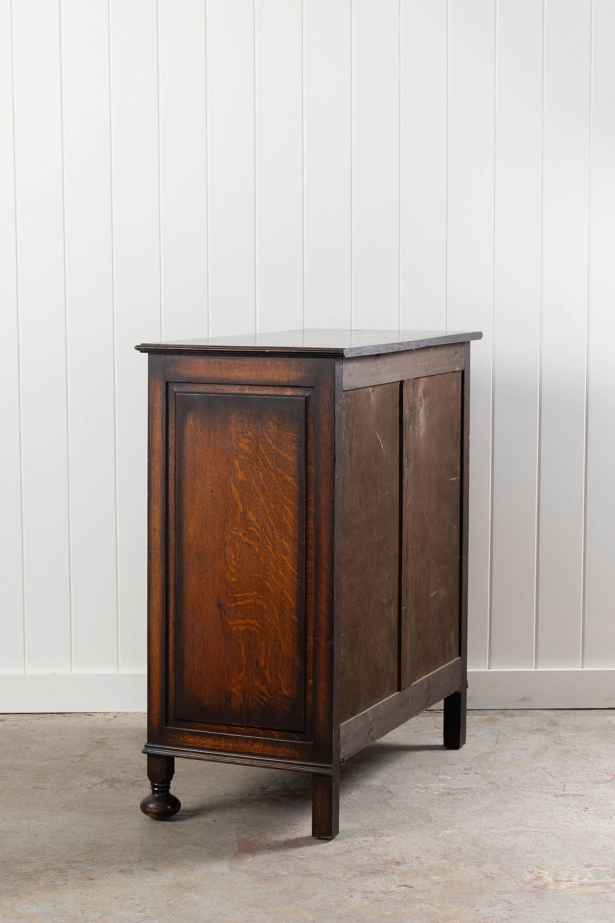 Jacobean Style English Oak Chest of Drawers (c. 1920)