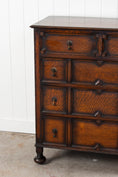 Load image into Gallery viewer, Jacobean Style English Oak Chest of Drawers (c. 1920)
