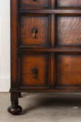 Load image into Gallery viewer, Jacobean Style English Oak Chest of Drawers (c. 1920)

